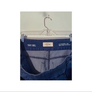 Lola Jeans Catherine MB Mid Rise Straight size 12